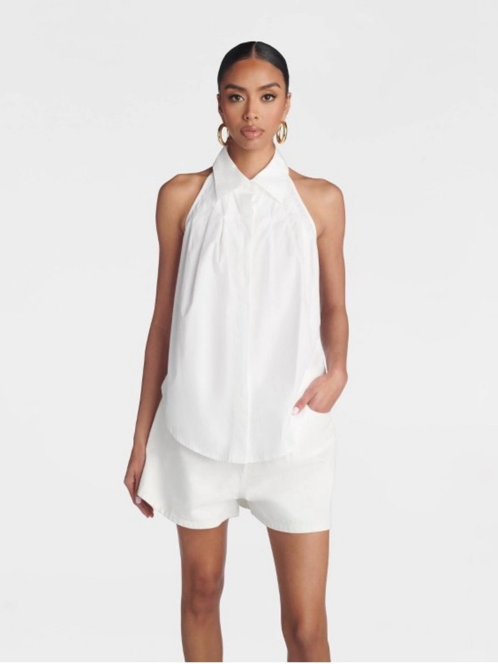 KBB Halter Collar Sleeveless size small